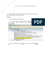 Implement Screen Exit For MM01 - Adding New Fields in Screen