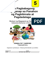 Passed 5080-13-21MELCS Baguio Panahon Pagbibinata. Corrected Edt