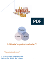 Organizational Values