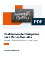 Realizacion de Campanas para Redes Sociales