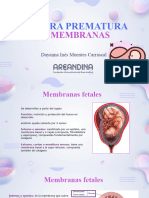 Ruptura Prematura de Membranas