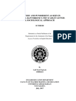 Adultery and Punishment As Seen in Nathaniel Hawthone's The Scarlet Letter: A Sociological Approach (A Thesis) by Laili Nurul F