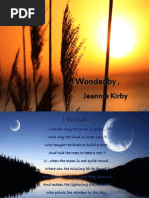 I Wonder by ,: Jeannie Kirby