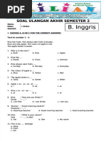 PDF Soal Uas Bahasa Inggris Kelas 1 SD Semester 2 Dan Kunci Jawaban Compress