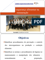 UFCD - 7731 - Higiene e Segurança Alimentar Na Restauração