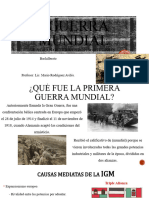 Tema 2. I Guerra Mundial (1914-1918)