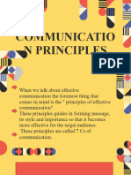 Communication Principles