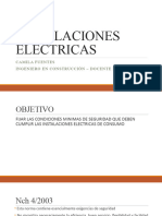 INSTALACIONES ELÉCTRICAS Clase 1