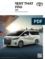 Toyota Alphard: Redefining The Meaning of Luxury and First-Class Comfort