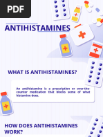 Antihistamines Pharmacology