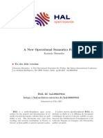 A New Operational Semantics For Prolog. Hal Open Science