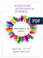 PROYECTO ESI. 1° Grado