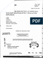 User's Guide and History of ANFO As A Nuclear Weapons Effect Simulation Explosive