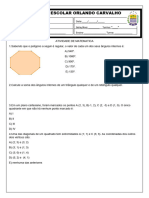 Atividade de Matematica