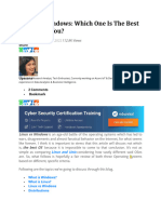 Edureka Linux Vs Windows