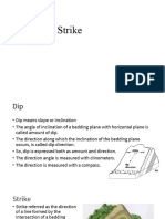 Dip, Strike and Folds