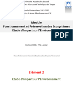 Cours M21 Master Environement 2022 Etude Impact Environnement