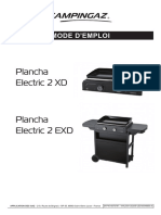 Modedemploi Campingaz Plancha Electric 2 XD FR