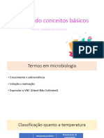 Aula 3 - Microrganismos Indicadores Com Revisão de Conceitos