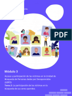 CursoVictimas - PDF1 - M3 CANALES DE ATENCIÓN PARA LA BUSQUEDA DE PERSONAS DESAPARECIDAs