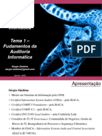 Tema 1 - Fundamentos Da Auditoria Informatica