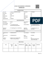 Employees' State Insurance Corporation E-Pehchan Card: Personal Details