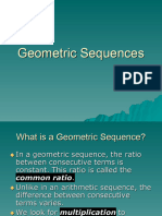 Geometric Sequences