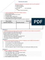 Exercices de Soutien Parcours 3eme