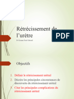 Rétrécissement de L'urètre