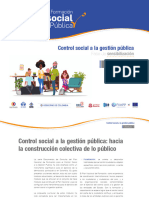 Control Social, Gestión Pública