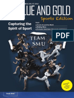 Capturing The Spirit of Sport - Issue 10 (The Blue and Gold) - September 2010