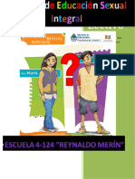 Proyecto de Educación Sexual Integral.