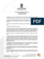 Informe Plan de Trabajo Ajustes