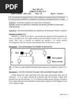 Epreuve Bac D 2023