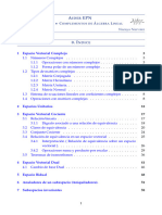 Resumen Complementos de Álgebra Lineal 2019B EPN