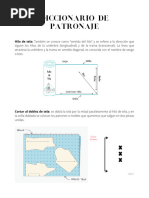 Diccionario de Patronaje