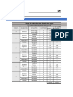 Excel Resumen Agua y Desague