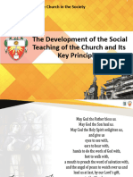 The Development of The Social Teaching of The Church and Its Key Principles