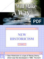 New Historicism