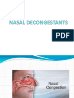 Nasal Decongestant - Resp Stimulants