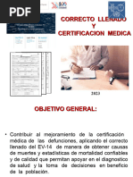 Correcto Llenado y Certificacion Medica 2022 Actualizado.