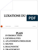 01 Luxations Du Genou