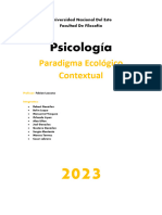 Paradigma Ecologico Contextual