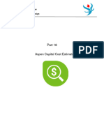 Aspen Capital Cost Estimator