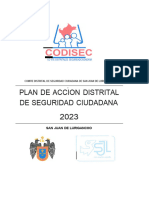 Plan de Accion Distrital de Seguridad Ciudadana 2023