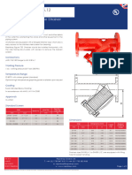 612 D Fig702 Flanged y Type Strainer Ul