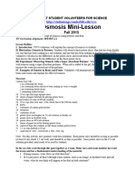 Osmosis Mini Lesson Fall 2015