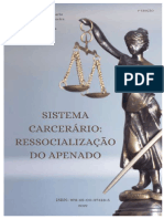 00 - VERSAO PUBLICADA - SISTEMA CARCERÁRIO RESSOCIALIZAÇÃO DO APENADO (Reparado)