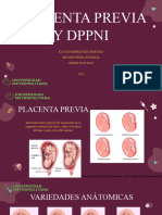 Hemorragias (Placenta Previa y Dppni) g8