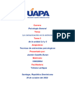 Tarea 3 de Tecnicas de Entrevistas Psicologicas